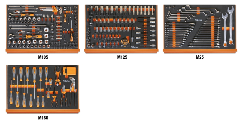 Beta 059881088 Gereedschapset 273-Delig in EVA foam inlegbak