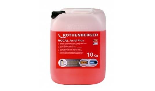 Rothenberger Accessoires 61106 ROCAL Ontkalkingsconcentraat voor CU & FE 10 kg.