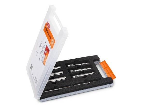 Fein Accessoires 63134999061 Kernborenset 12/14/16/18/20/22 x 25 mm + 2 x centreerpin 8-delig 3/4 Weldon