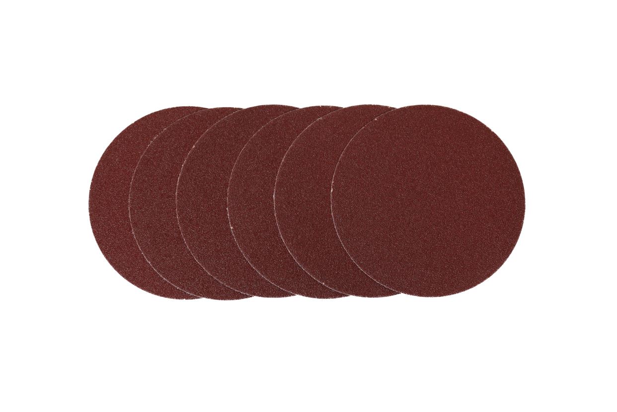 Rokamat 69140 Schuurpapier rond 200 mm P40, 6 stuks