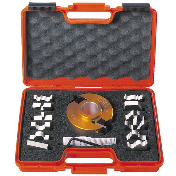 CMT 692.013.03 Profielfreeskop zonder begrenzer 100x35x40 mm ALU MEC + 13 messen