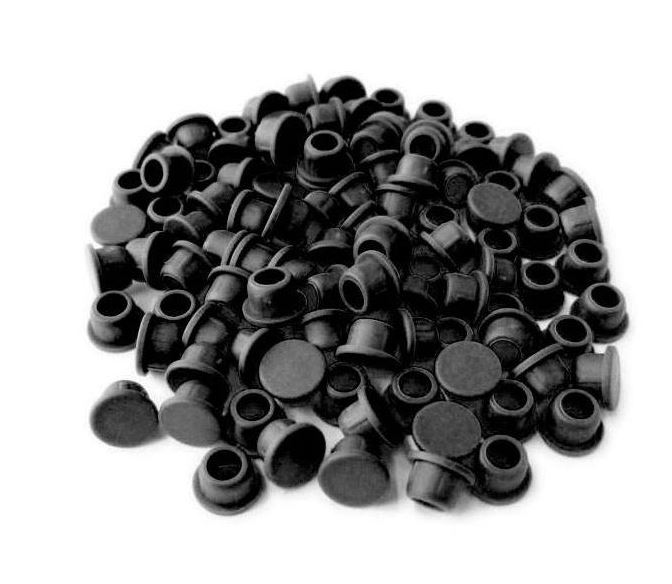 Lamello 335281 Afdekkappen voor Clamex zwart 100 Stuks
