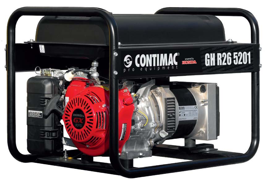 Contimac 70148 GH R26 5201 Heavy Duty Generator 4200 Watt