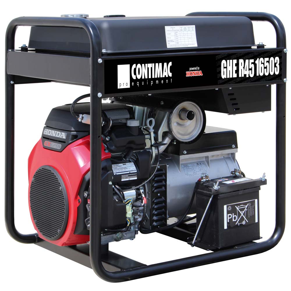 Contimac 70164 GHE R45 8503 Heavy Duty Generator 15500 Watt
