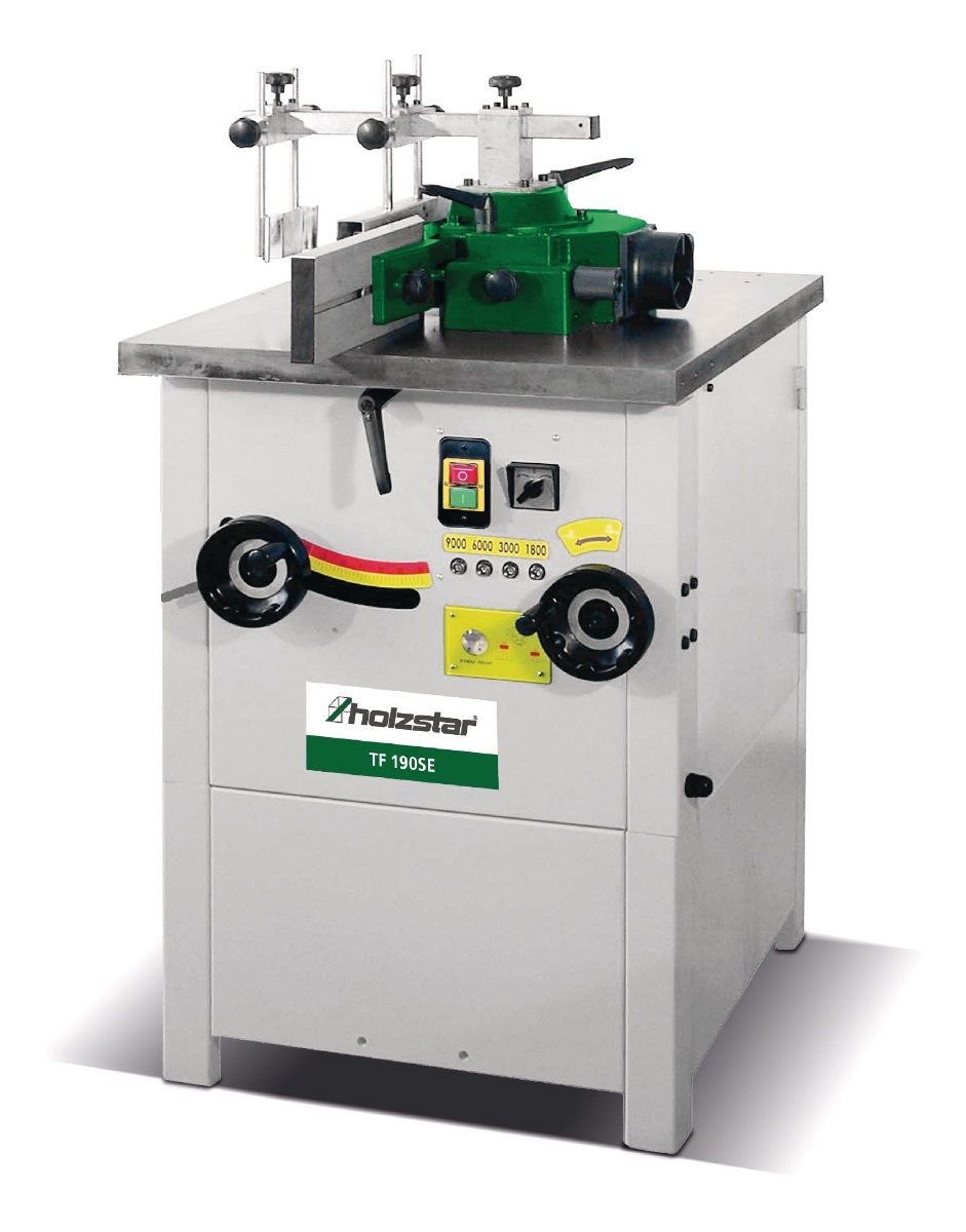 Holzstar 715901931 TF190SE Tafelfreesmachine met kantelbare spindel 230V 2200 Watt