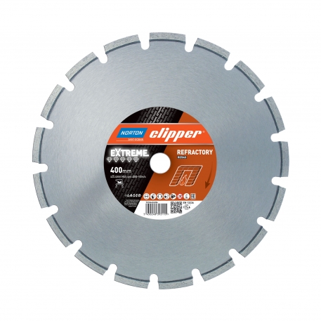 Norton Clipper 70184626288 Extreme RC540 Diamant zaagblad 500 x 25,4 mm