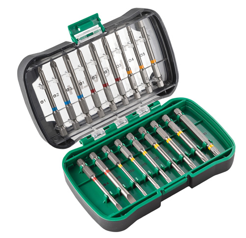 HiKOKI Accessoires 750361 Bitset 18-delig 1/4" Lengte 75 mm