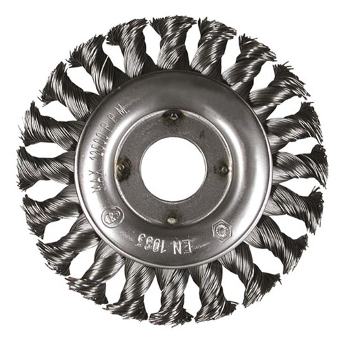 HiKOKI Accessoires 751301 Rondborstel 115 x 22,2 x 0,5 met gehard, getordeerd staaldraad