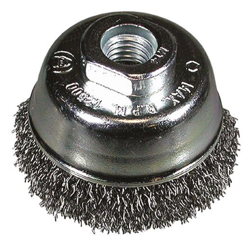 HiKOKI Accessoires 751315 Komborstel 125 x m14 x 0,3 met gegolfd staaldraad