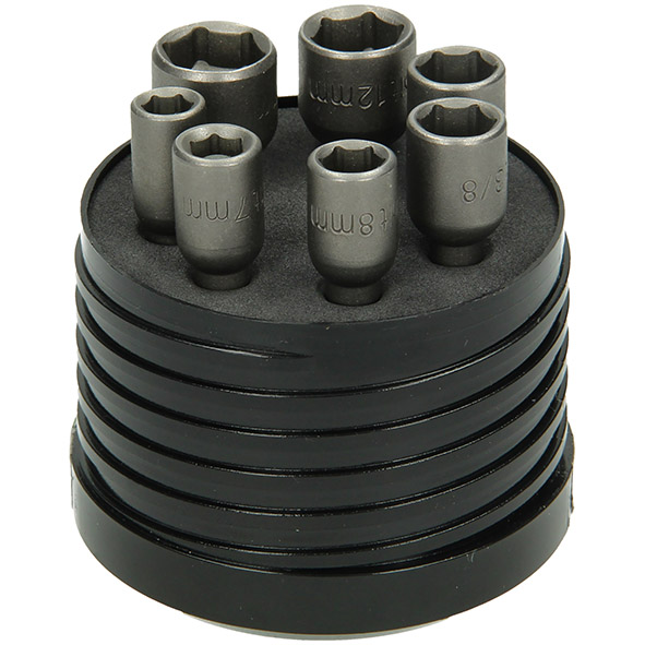 HiKOKI Accessoires 752239 Dopsleutelset 7-delig 1/4" magnetisch