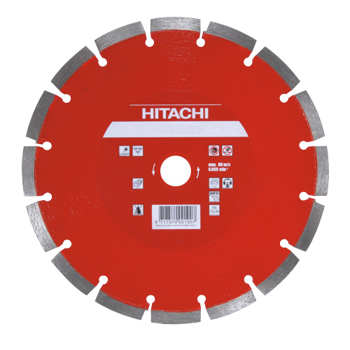 HiKOKI Accessoires 752862 Diamant zaagblad 125 x 22,2 x 10mm type baksteen laser