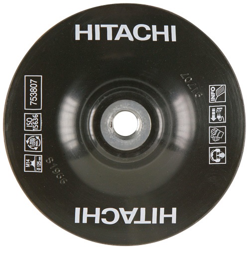HiKOKI Accessoires 753809 Zachte steunschijf voor fiberschijf 180 mm M14