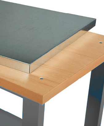 Contimac 770308 Galvaniseerd Werkblad 1000 X 700Mm