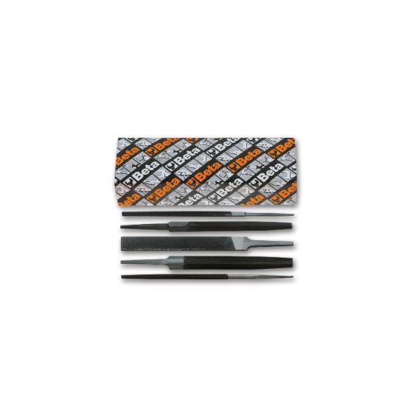 Beta 017180130 1718D6/S5 5-delig set basterd vijlen, zonder handgreep 150 mm