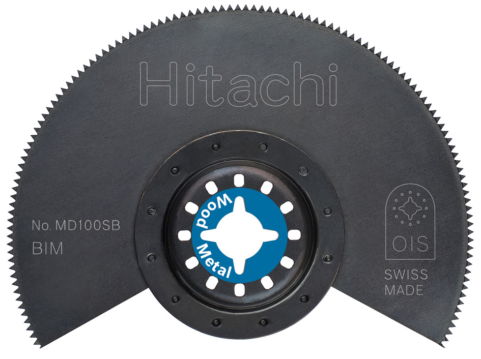 HiKOKI Accessoires 782725 MSD100SB multi tool accesoires Hout + Metaal 100 x 0,9 mm 1 stuk