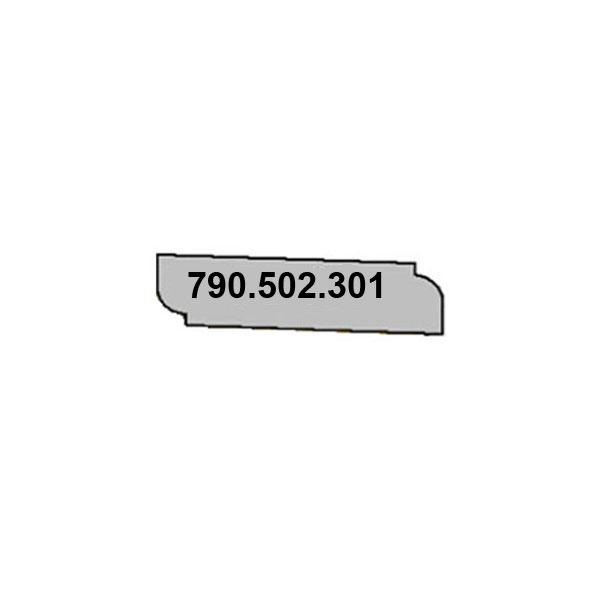 GRN Tools 790.502.301 HWM bol radius profielmes + rechte kant voor art. 05102 50 mm
