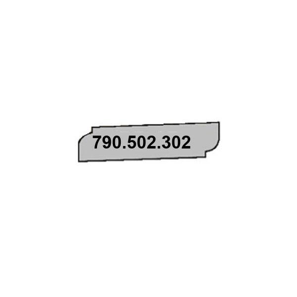 GRN Tools 790.502.302 HWM bol radius profielmes + rechte kant voor art. 05102 50 mm