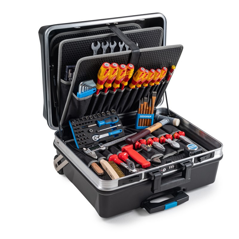 EDGEセット Gedore 8097610 S87 VDE -115.05/P-G 87-delige VDE Gereedschapset in