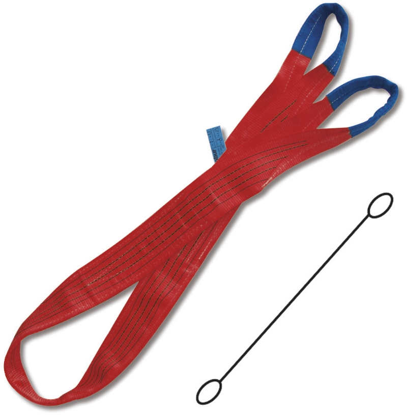 Beta 081580030 Hijsband Polyester (PES) Rood 3 meter 5T