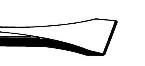 Rodcraft 8951011936 SS30 Platte Beitel 30x205 mm Opname 11 mm zeskant