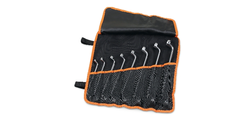 Beta 000900156 Dubbele diepgebogen ringsleutelset 8-Delig