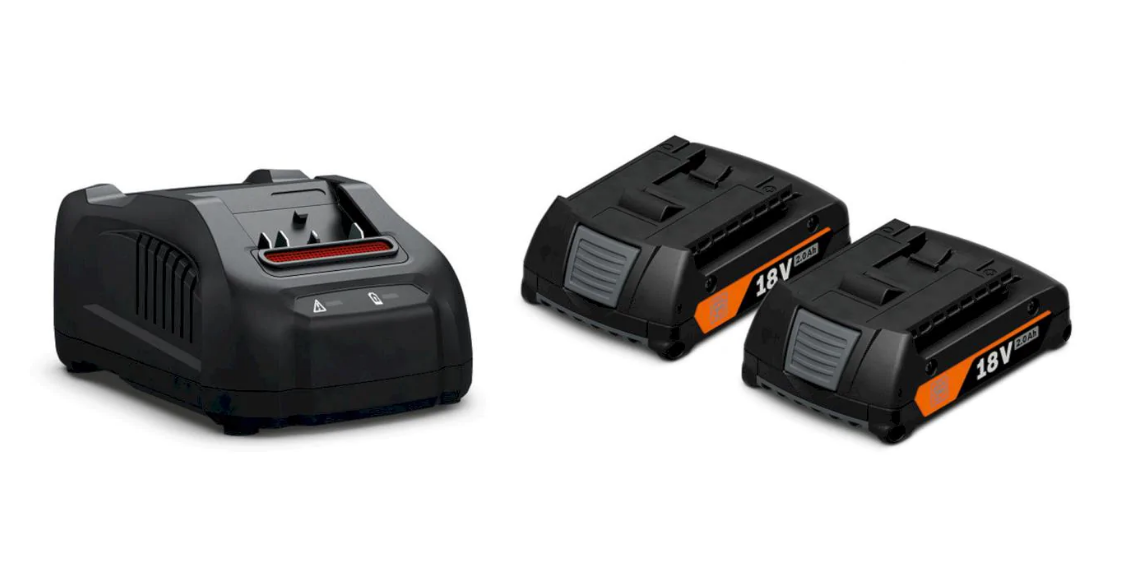 Fein Accessoires 92604244010 GBA Accu starterset 18 Volt 2.0 Ah Li-ion 