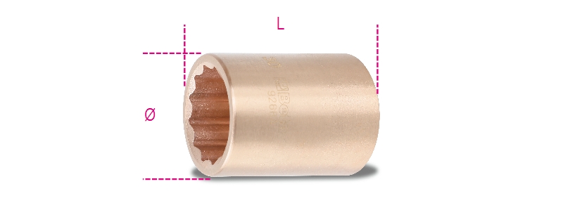 Beta 009260850 3/4'' Vonkvrije dopsleutel 50 mm