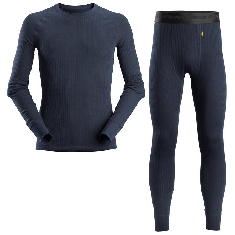 Snickers 9445 AllroundWork, Shirt & Legging Set Light Donkerblauw 