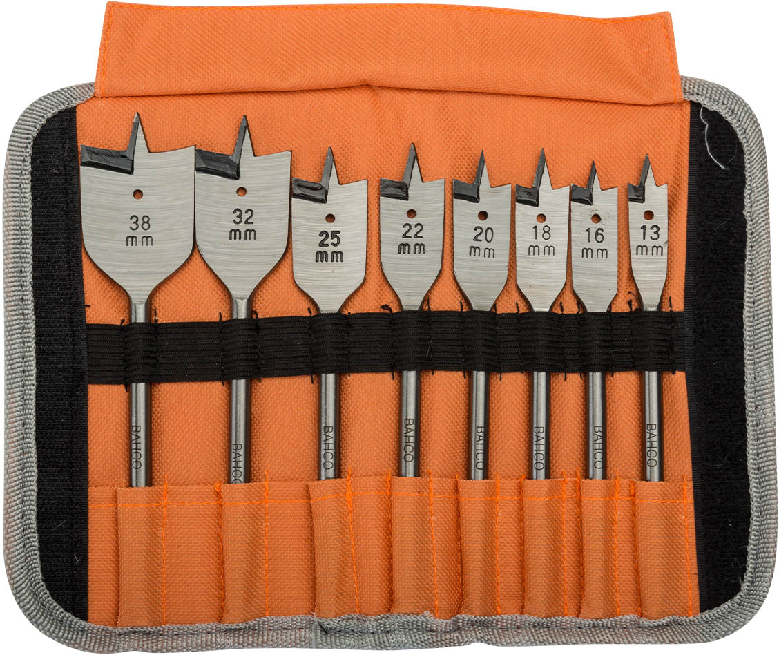 Bahco 9629-SET-8 Speedboren set 8-delig