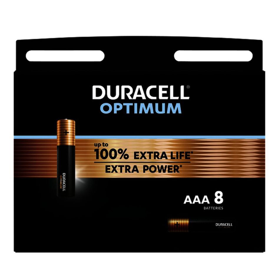 Duracell D137714 Alkaline Optimum AAA 8st.