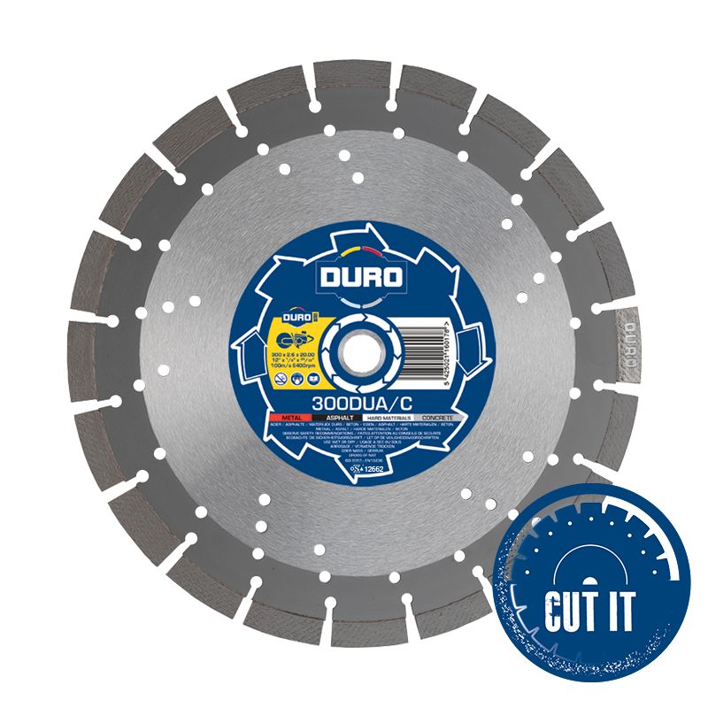 Duro 10503 Diamantzaag: DUA/C 400x25,4
