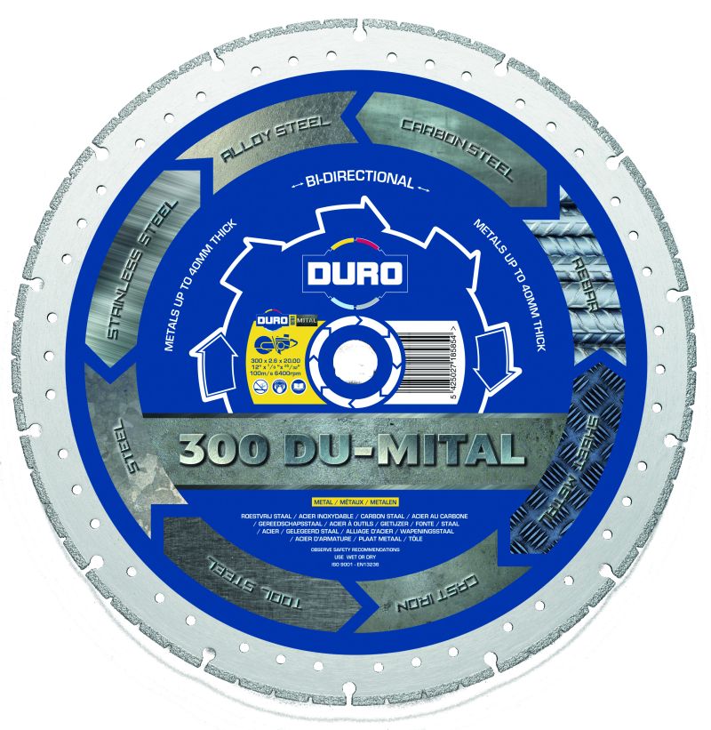 Duro 350DU-MITAL-25.4 Diamantzaag DU-MITAL 350x2.2x25.4