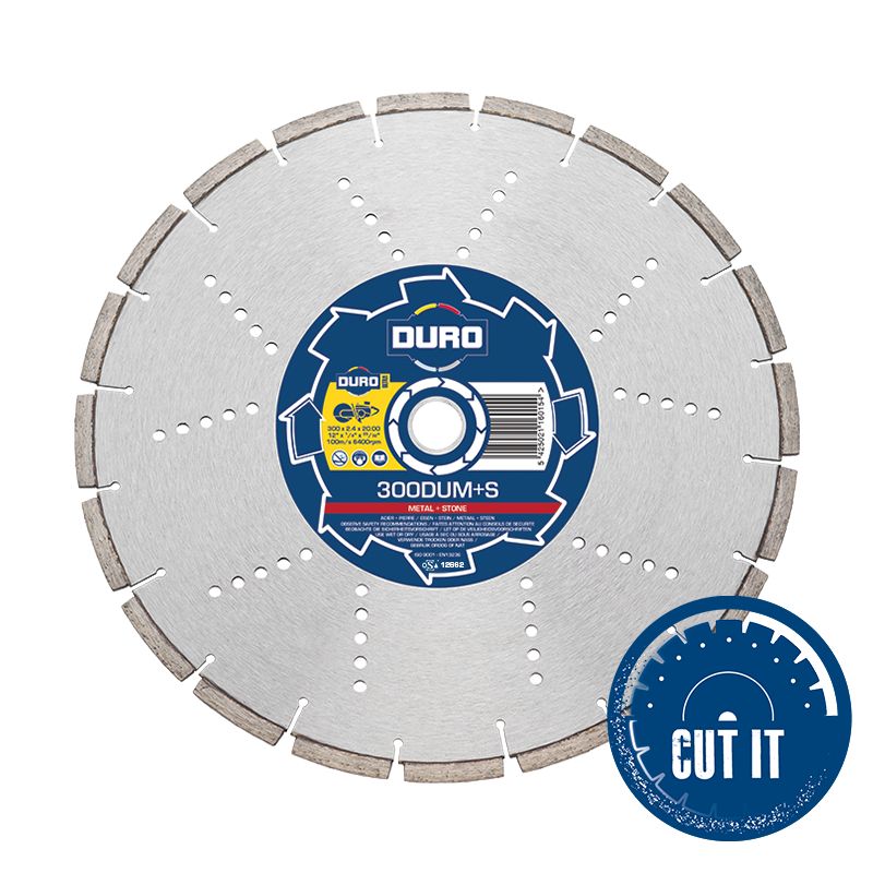 Duro 10400 Diamantzaag: DUM+S 230x22,2