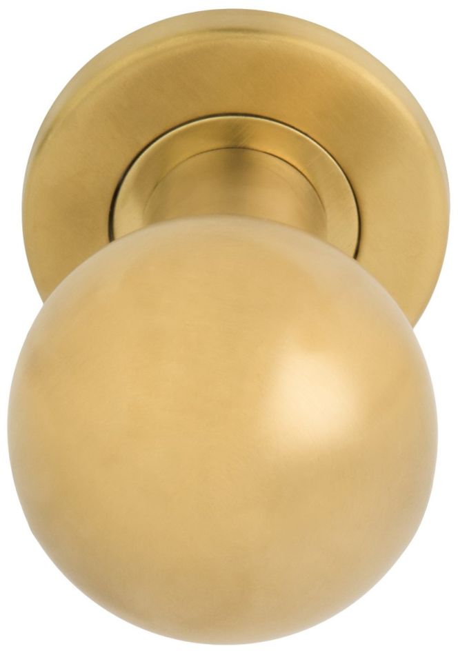 Formani 1502K030IMXX0 BASICS LB501V voordeurknop vast op rozet PVD mat goud