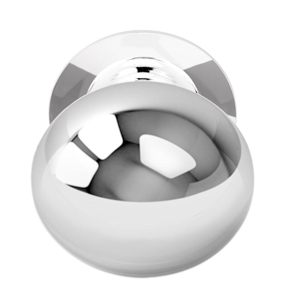 Formani 1502K038IPXX0 BASICS LB65V voordeurknop vast op rozet gepolijst roestvast staal