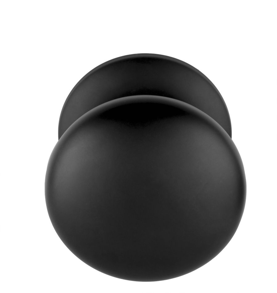 Formani 1502K038NMXX0 BASICS LB65V voordeurknop vast op rozet mat zwart