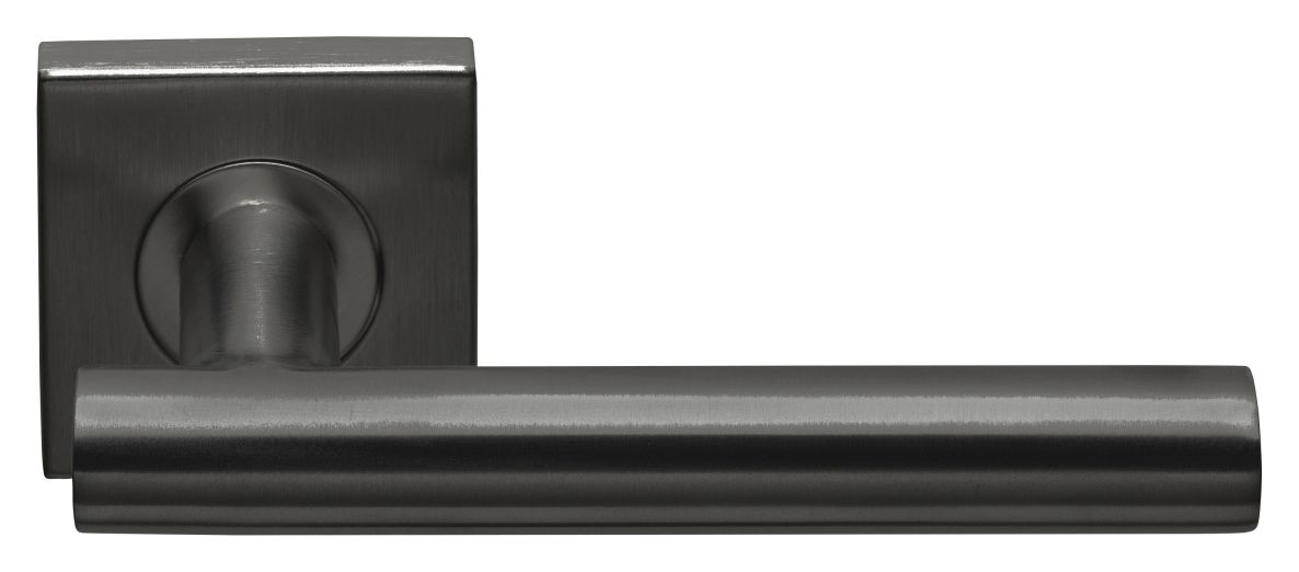 Formani 1501D250IGXX0BS BASICS LB7-19BSQR53G deurkruk geveerd op vierkant rozet PVD gumetal