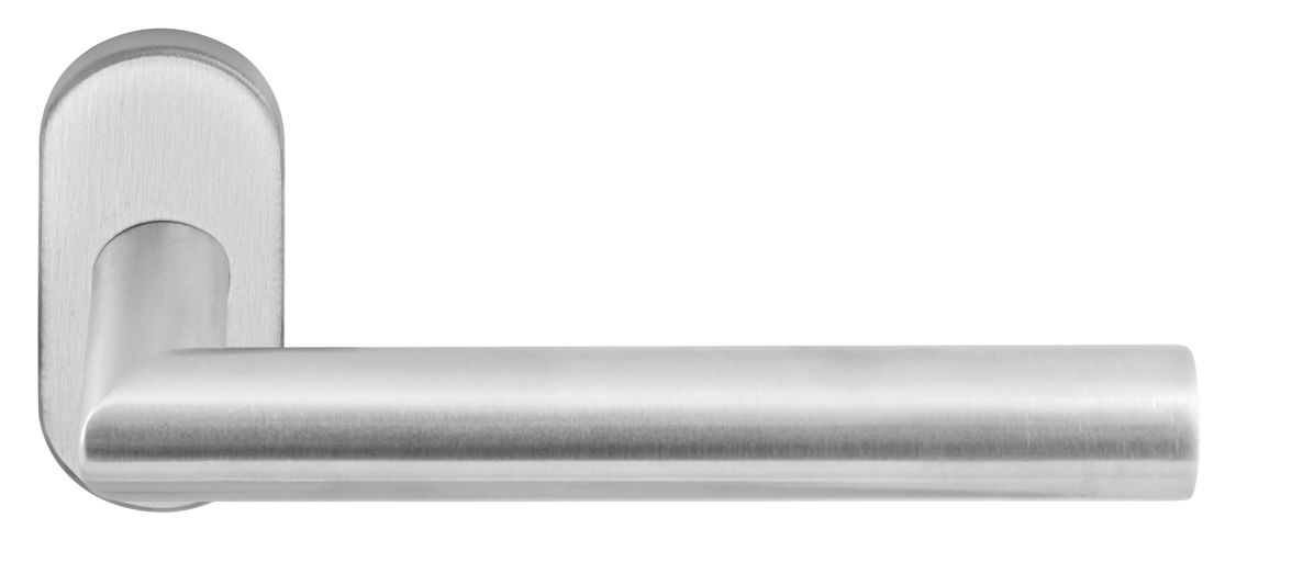 Formani 1501D242IKXX0B32 BASICS LB2-19LBR32G deurkruk dubbel geveerd op ovale rozet PVD gepolijst koper