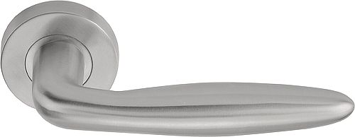 Formani 1501D361INXX2 BASICS LB18H deurkruk geveerd op rozet mat roestvast staal links