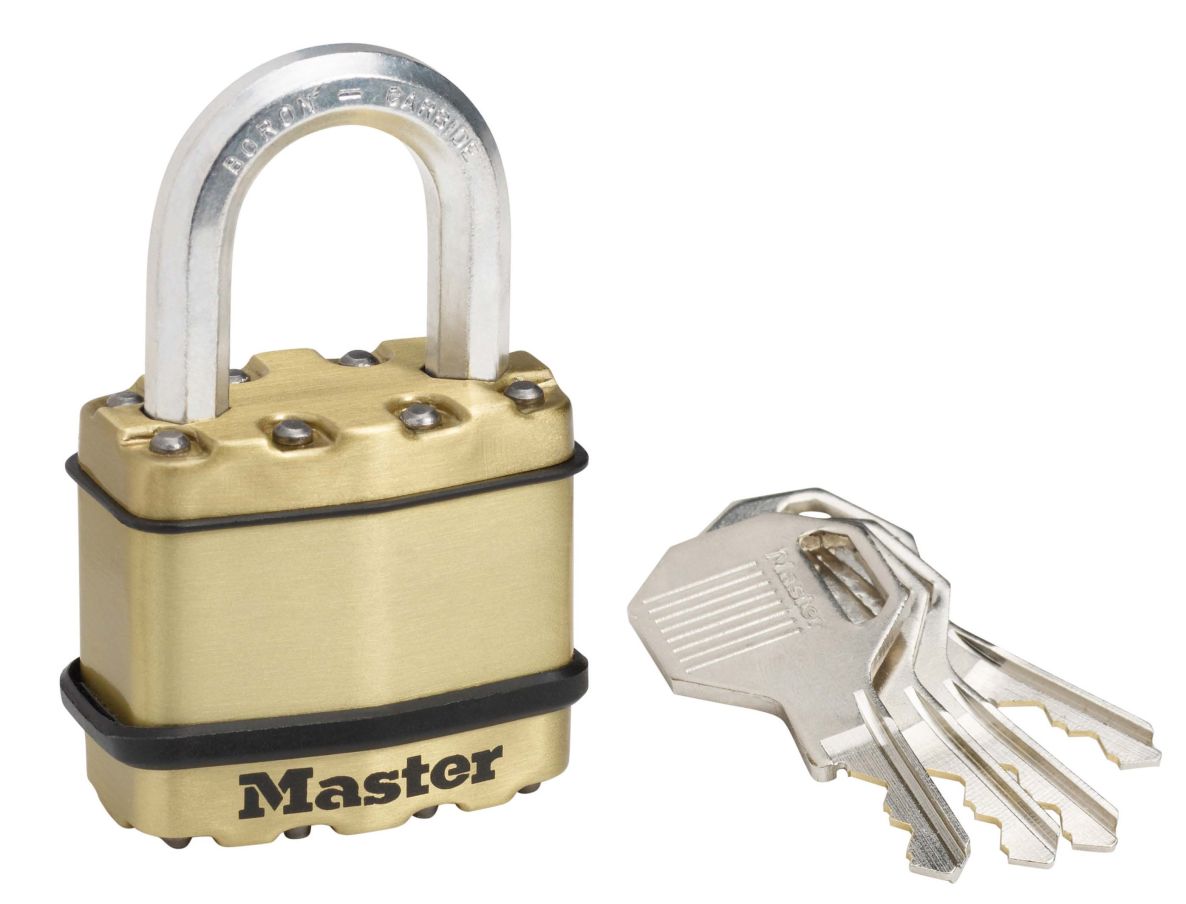Masterlock M1BEURD Hangslot, Excell, 45mm, ø 8mm, messing