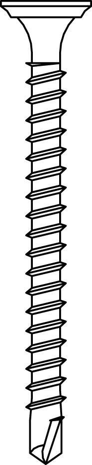 Senco Accessoires 35Q45MC-5 Senco Gipsplaatschroef voor staal tot 3,0mm 3,5x45mm