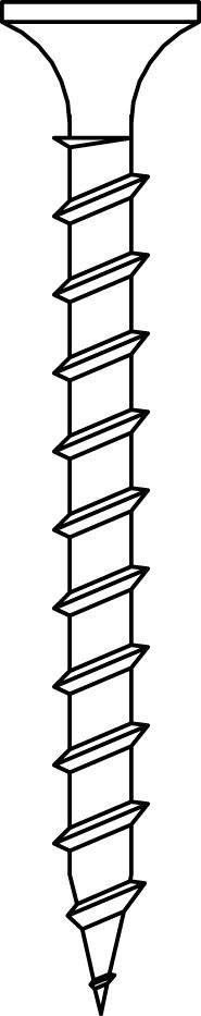 Senco Accessoires 39A55MP Senco Gipsplaatschroef voor hout 3,9x55mm