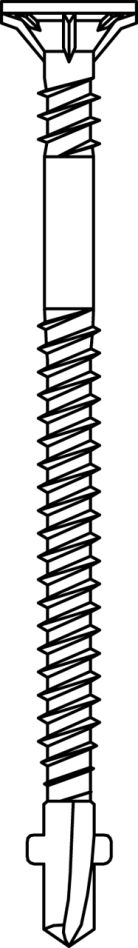 Senco Accessoires 42GS41MC Senco Schroef voor hout op staal tot 3,0mm 4,2x41mm