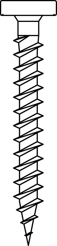 Senco Accessoires 42UM38MP Senco Vezelplaatschroeven op licht staal, 4, 2x38mm