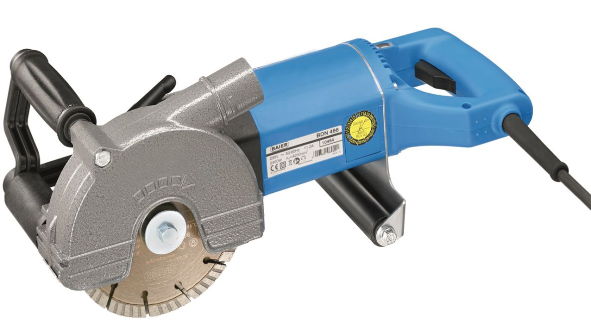 Baier 6952 BDN466/6 Sleuvenzaagmachine 2200 Watt 150 mm Geen uitkappen meer!!