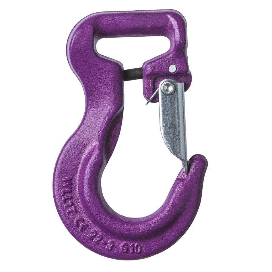 DELTA YE.10.103.01 DELTALOCK Grade 100 - Haken voor hijsbanden & rondstroppen - 1 ton