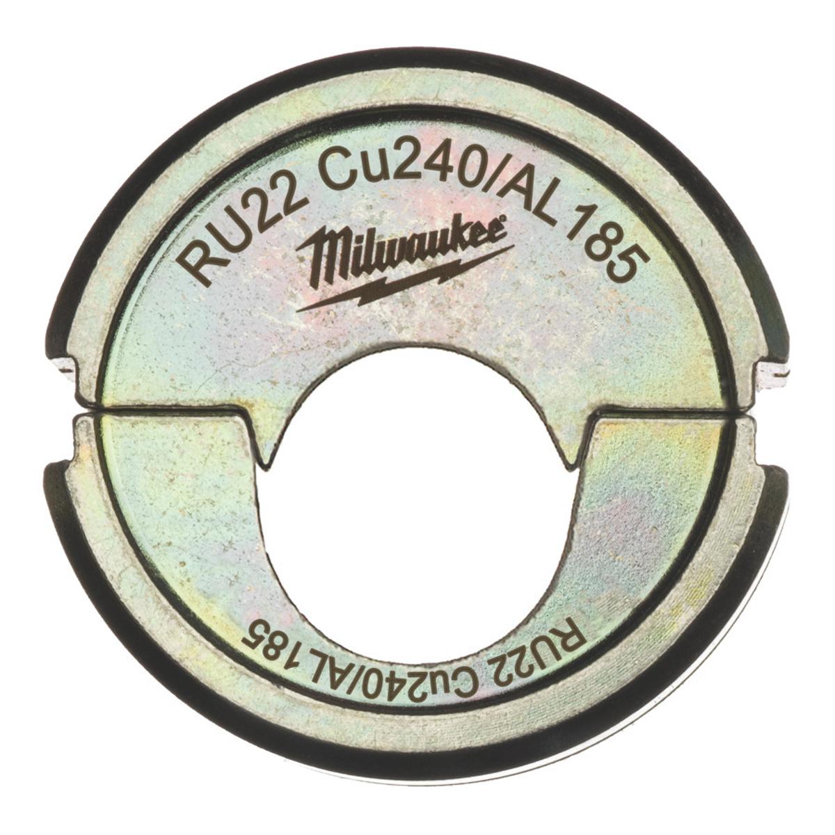 Milwaukee Accessoires 4932451788 RU22 Cu240/AL185 Krimpbek 240/185mm2 voor M18 HCCT-201C Perstang