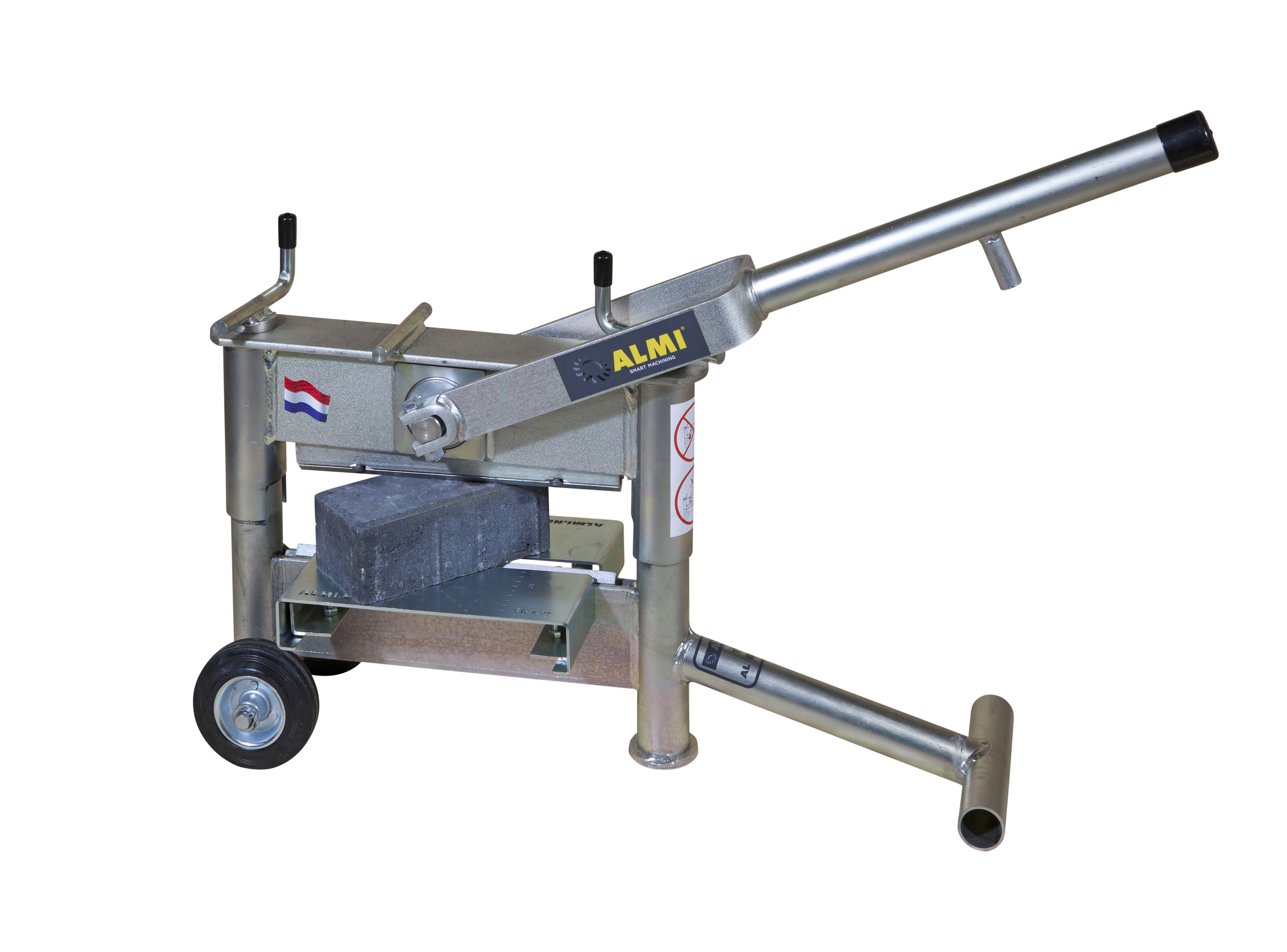 Almi A010.00027 AL33 steenknipper verzinkt   32 cm   Geschikt voor klinkers