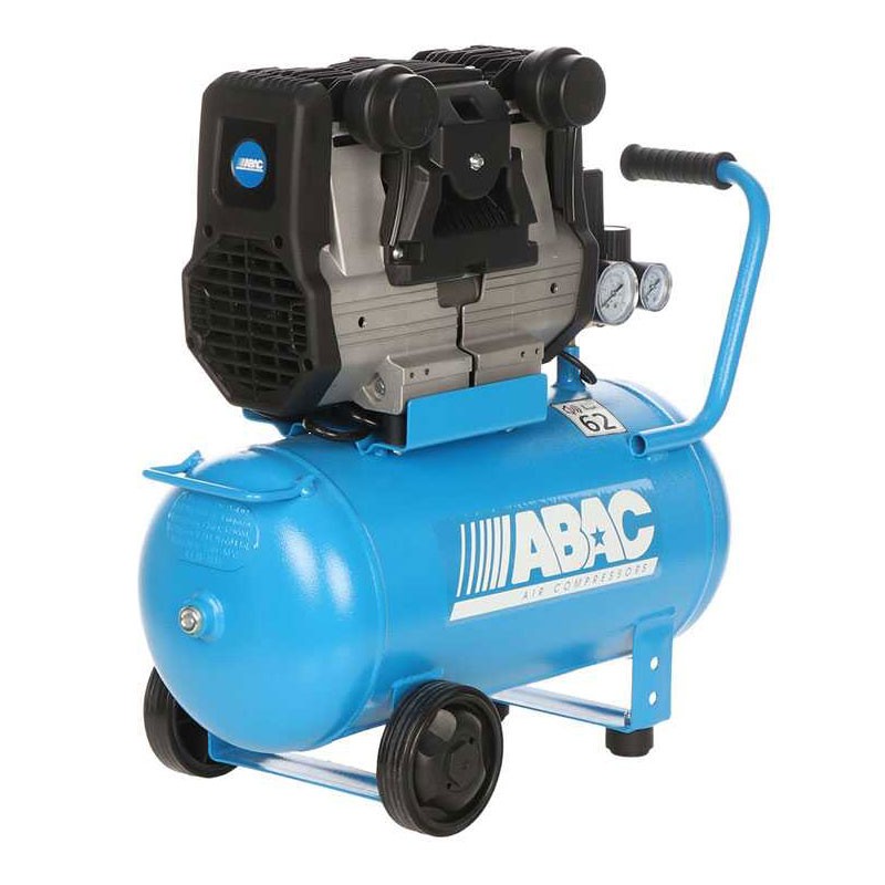 ABAC 1129741345 Pole Position Quiete OS20 Stille compressor 24 L