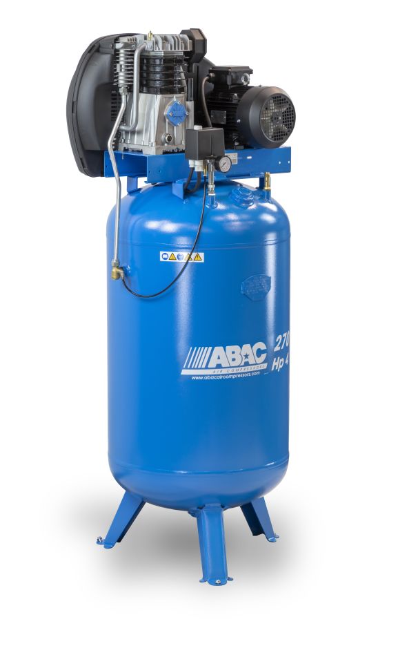 ABAC 4116028850 EXP A49B 270V FM3 Verticale Zuigercompressor 230V 11 bar 3 pk/2,2 kW 444 l/min 270 l